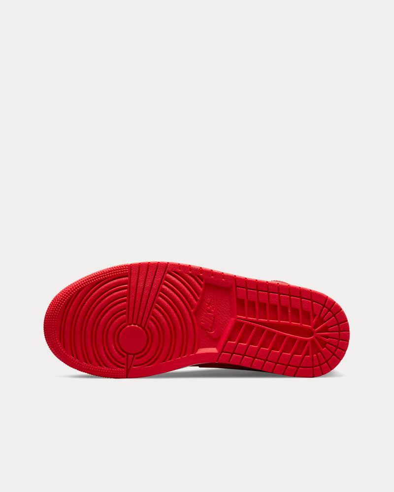 Jordan Air Jordan 1 Mid SE Red Pomegranate High Top Sneakers - 5
