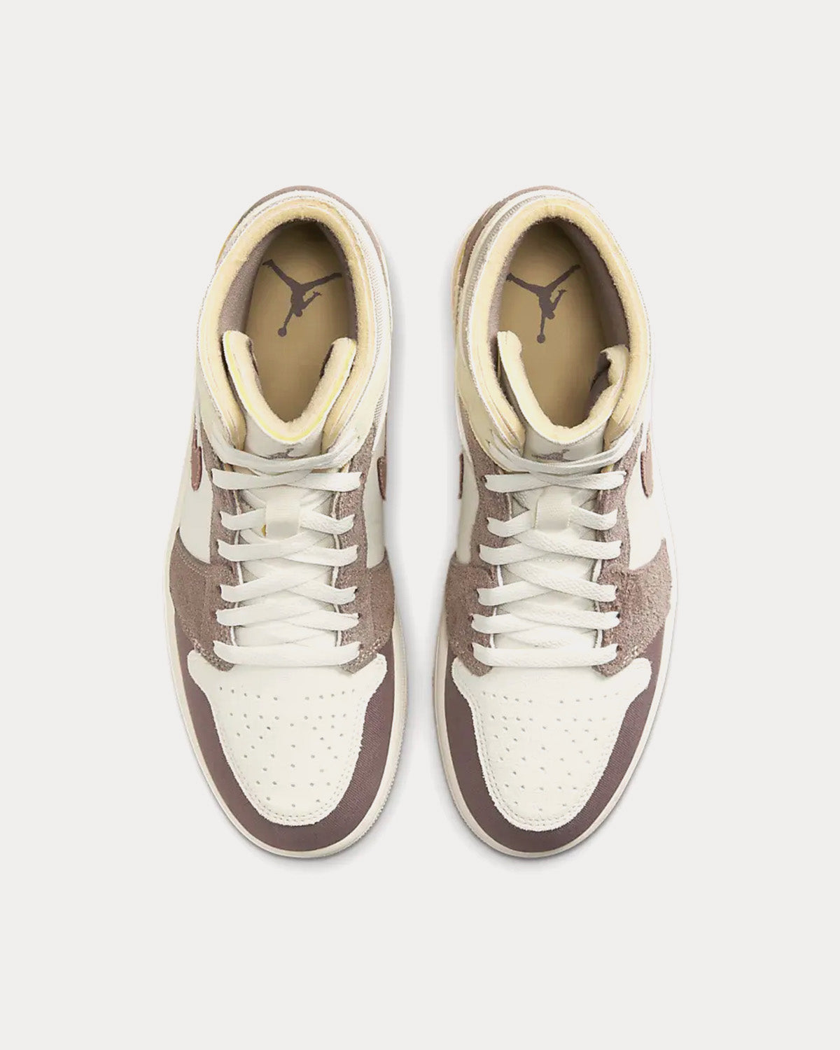 Jordan Air Jordan 1 Mid SE Craft High Sail Fossil Stone High Top Sneakers Sneak in Peace