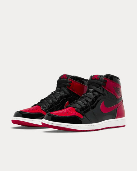 Jordan Air Jordan 1 Patent Bred High Top Sneakers - 3