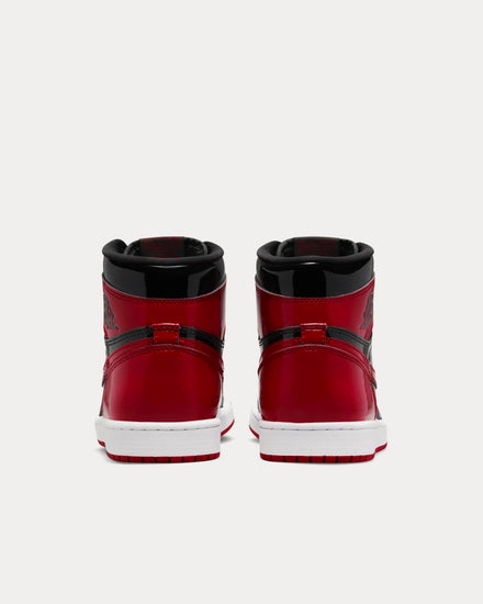 Jordan Air Jordan 1 Patent Bred High Top Sneakers - 4
