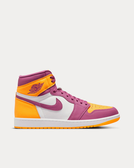 Jordan Air Jordan 1 Retro High OG Gold / Bordeaux / White High Top Sneakers - 1