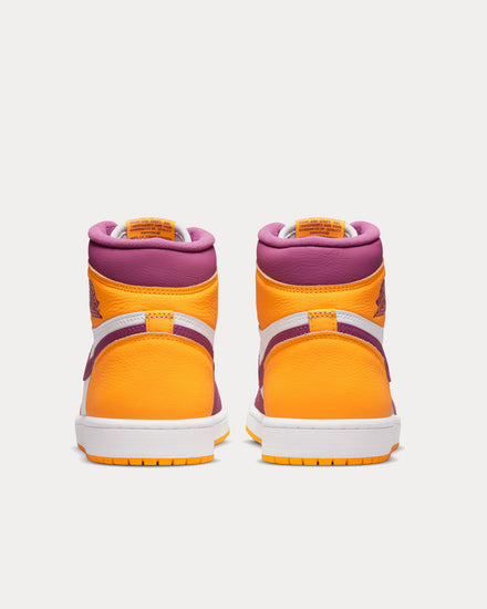 Jordan Air Jordan 1 Retro High OG Gold / Bordeaux / White High Top Sneakers - 4