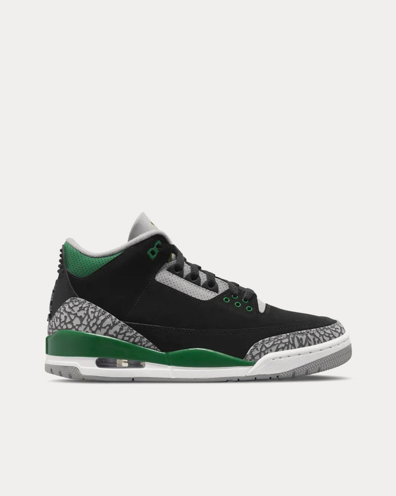 Jordan Air Jordan 3 Pine Green High Top Sneakers - 1