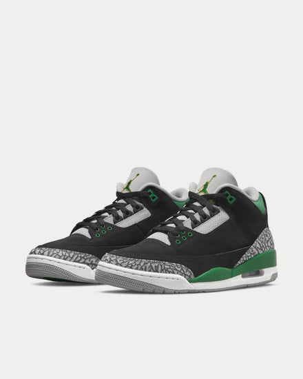 Jordan Air Jordan 3 Pine Green High Top Sneakers - 3