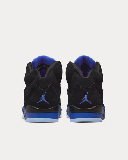 Jordan Air Jordan 5 Racer Blue High Top Sneakers - 4