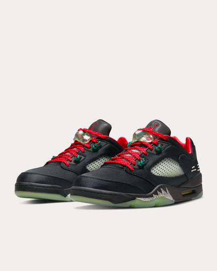 Jordan x CLOT Air Jordan 5 Low Anthracite Low Top Sneakers - 3