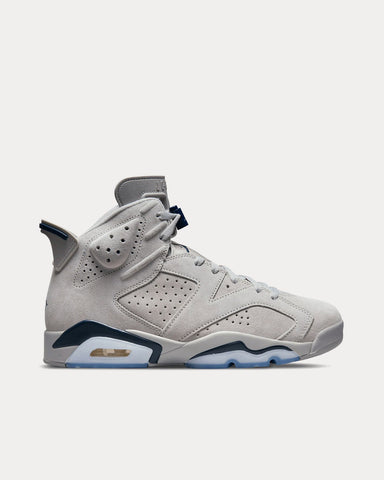 Jordan Air Jordan 6 'Georgetown' Retro Magnet / College Navy High Top Sneakers