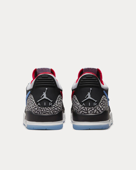 Jordan Air Jordan Legacy 312 Low Black / Valour Blue / University Red / Wolf Grey Low Top Sneakers - 4