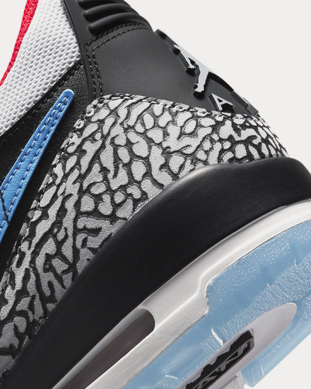 Jordan Air Jordan Legacy 312 Low Black / Valour Blue / University Red / Wolf Grey Low Top Sneakers - 6