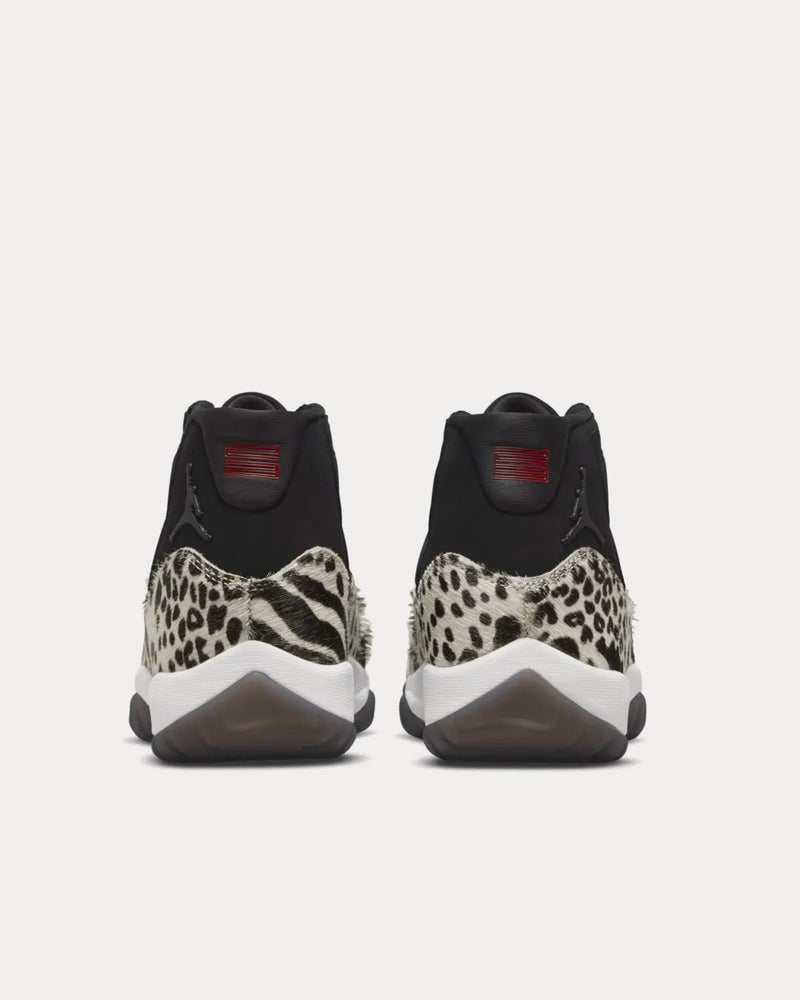 Jordan Air Jordan 11 Animal Instinct Black / White High Top Sneakers - 4