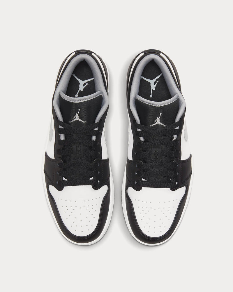 Jordan Air Jordan 1 Black / White / Particle Grey Low Top Sneakers - 3