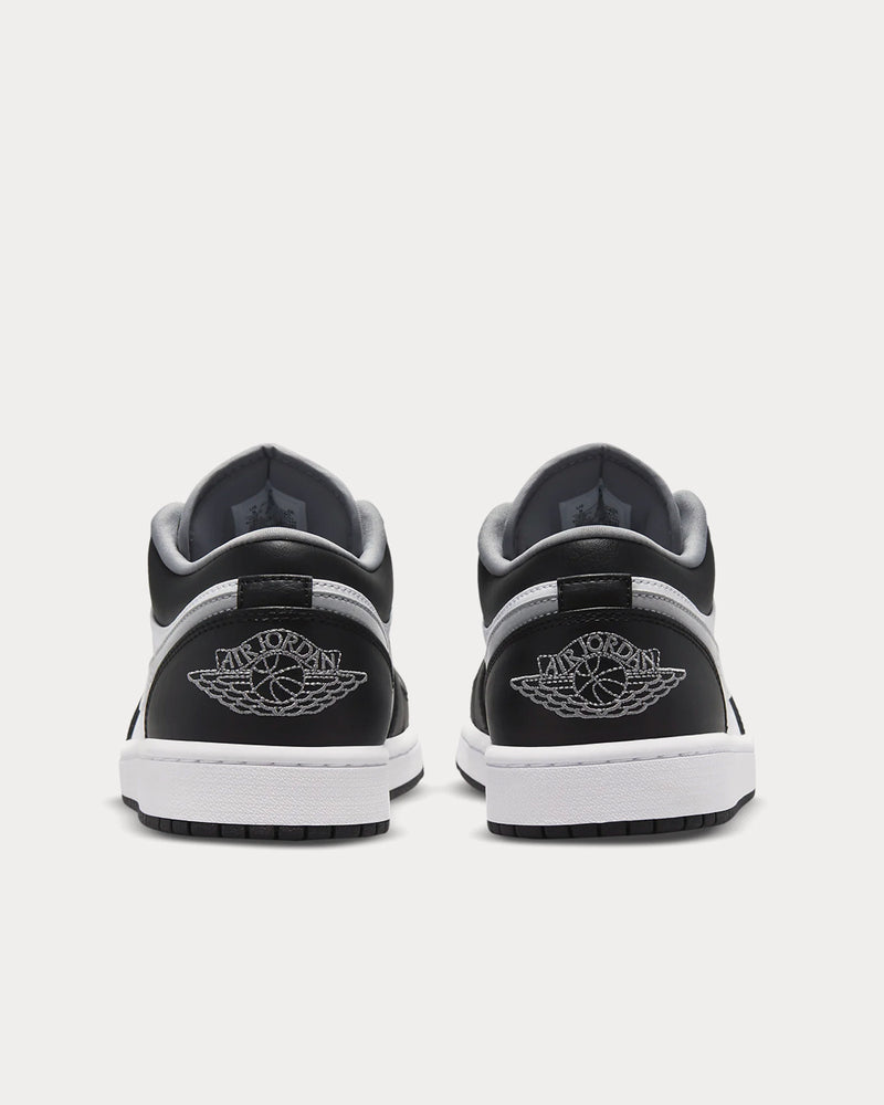 Jordan Air Jordan 1 Black / White / Particle Grey Low Top Sneakers - 4