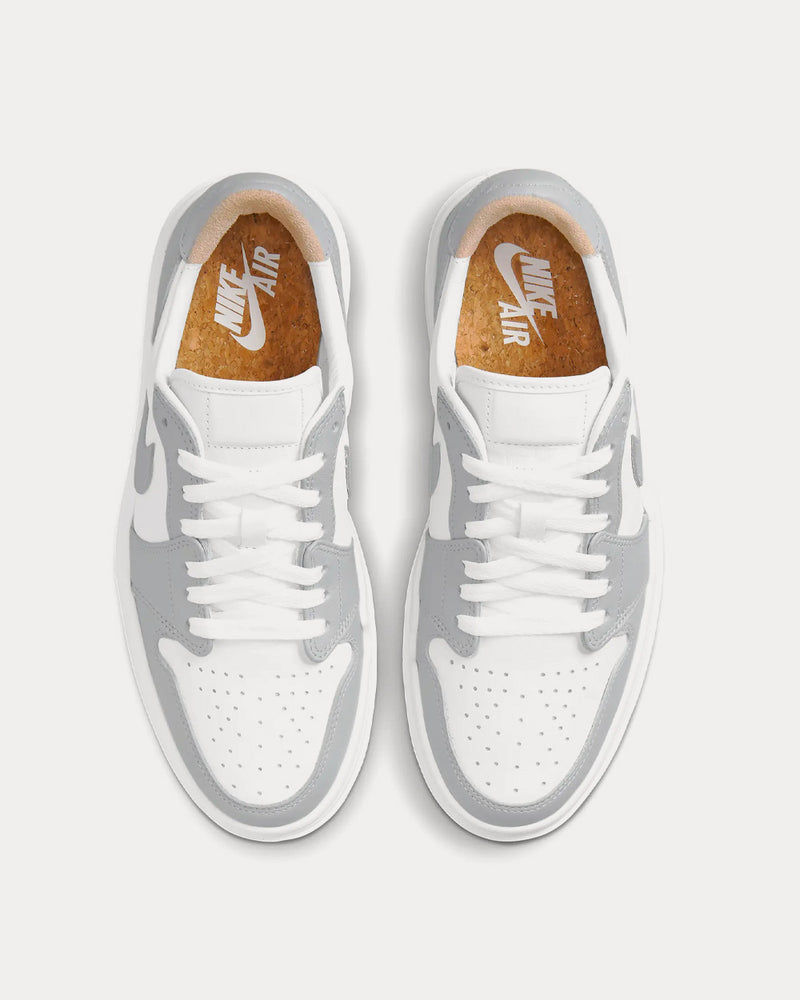 Jordan Air Jordan 1 Elevate Low White / White / Wolf Grey Low Top Sneakers - 2