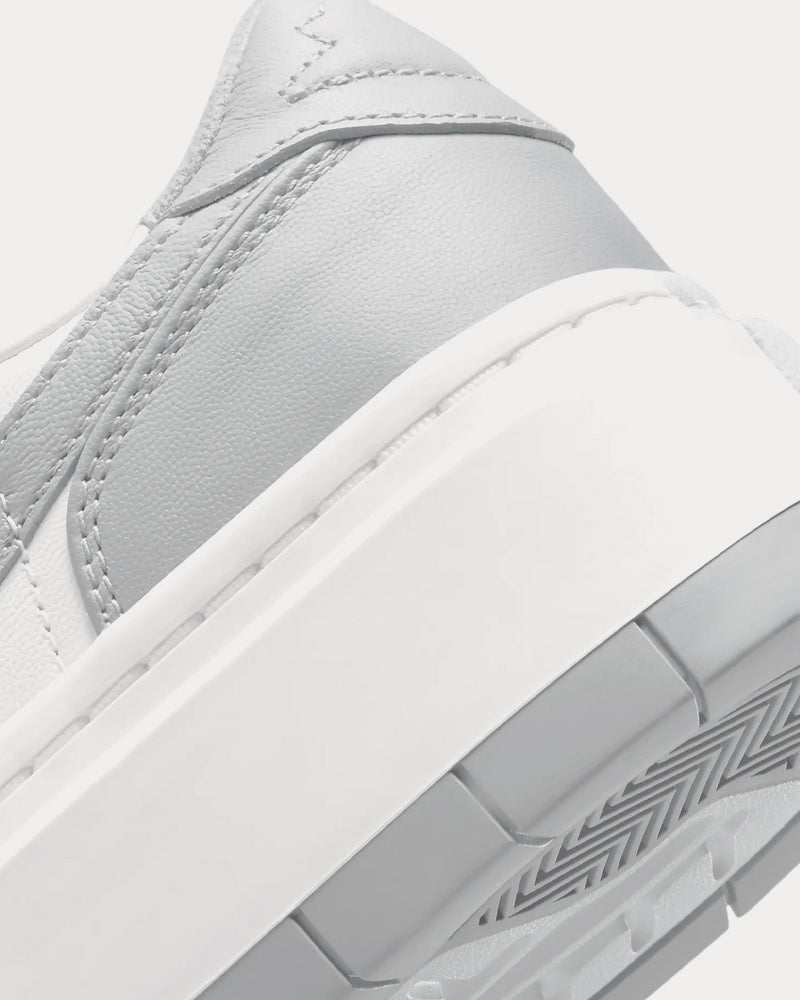 Jordan Air Jordan 1 Elevate Low White / White / Wolf Grey Low Top Sneakers - 6