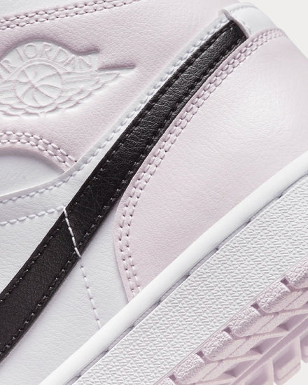 Jordan Women's Air Jordan 1 Mid Light Violet / White / Black