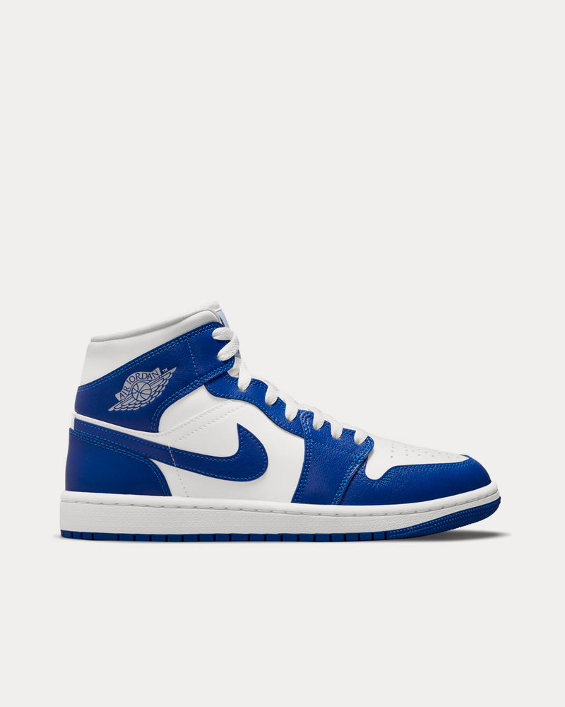 Jordan Air Jordan 1 Mid Kentucky Blue High Top Sneakers - 1