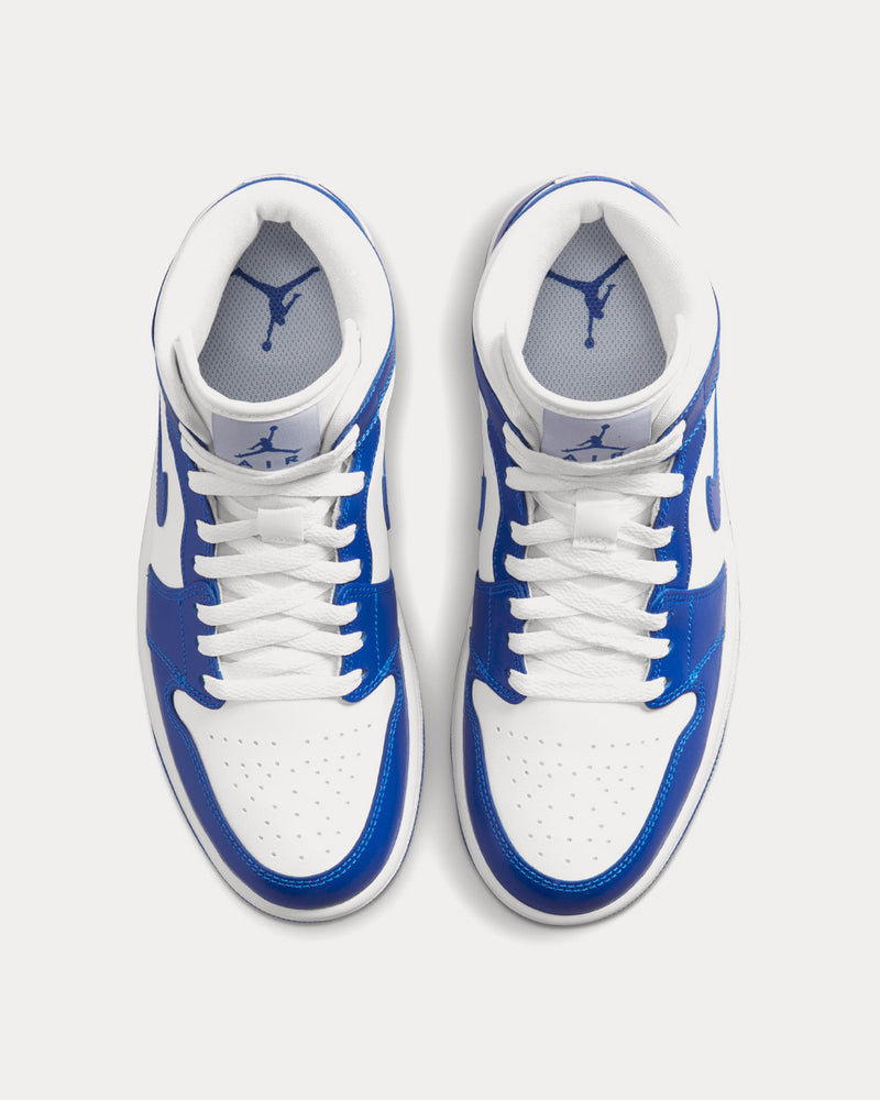 Jordan Air Jordan 1 Mid Kentucky Blue High Top Sneakers - 2