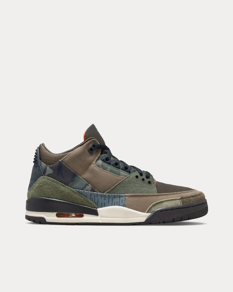 Jordan Men's Air Jordan 3 Patchwork High Top Sneakers