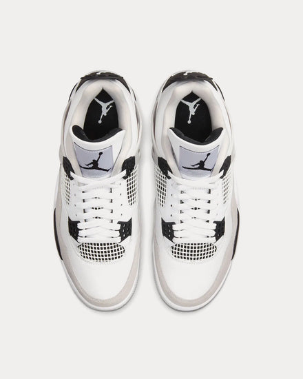 Jordan Air Jordan 4 Retro Military Black Mid Top Sneakers - 2