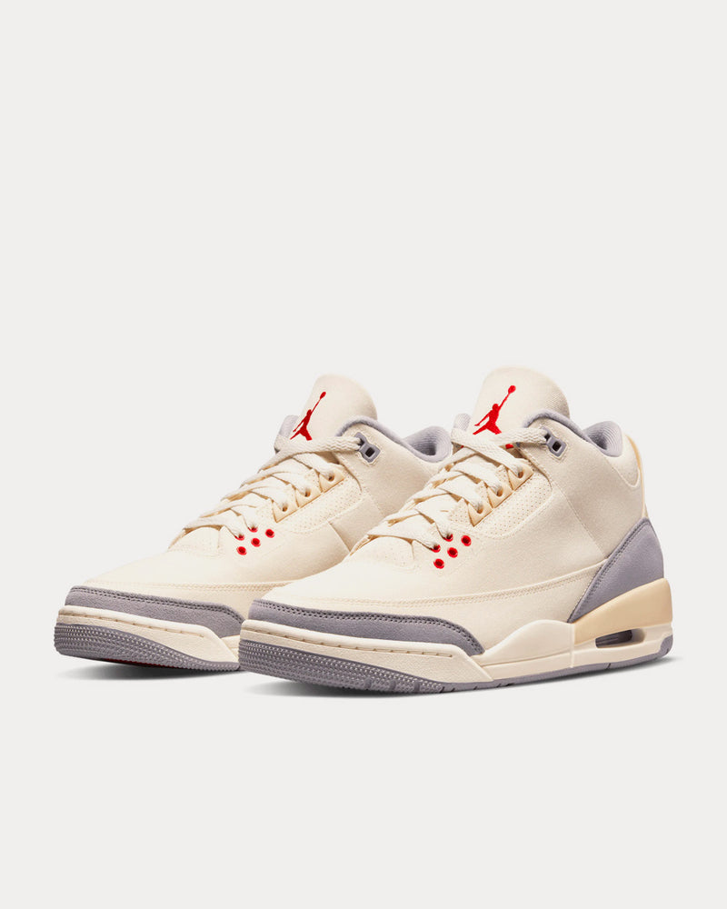 Jordan Air Jordan 3 Retro Muslin High Top Sneakers - 3