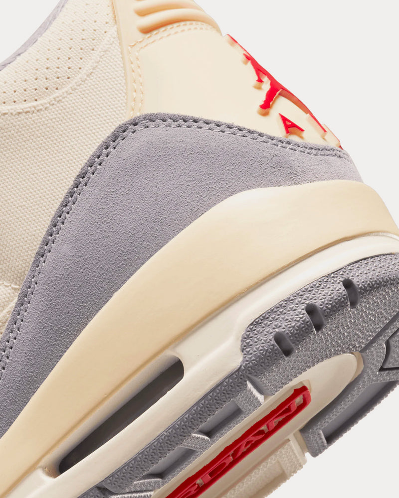 Jordan Air Jordan 3 Retro Muslin High Top Sneakers - 6