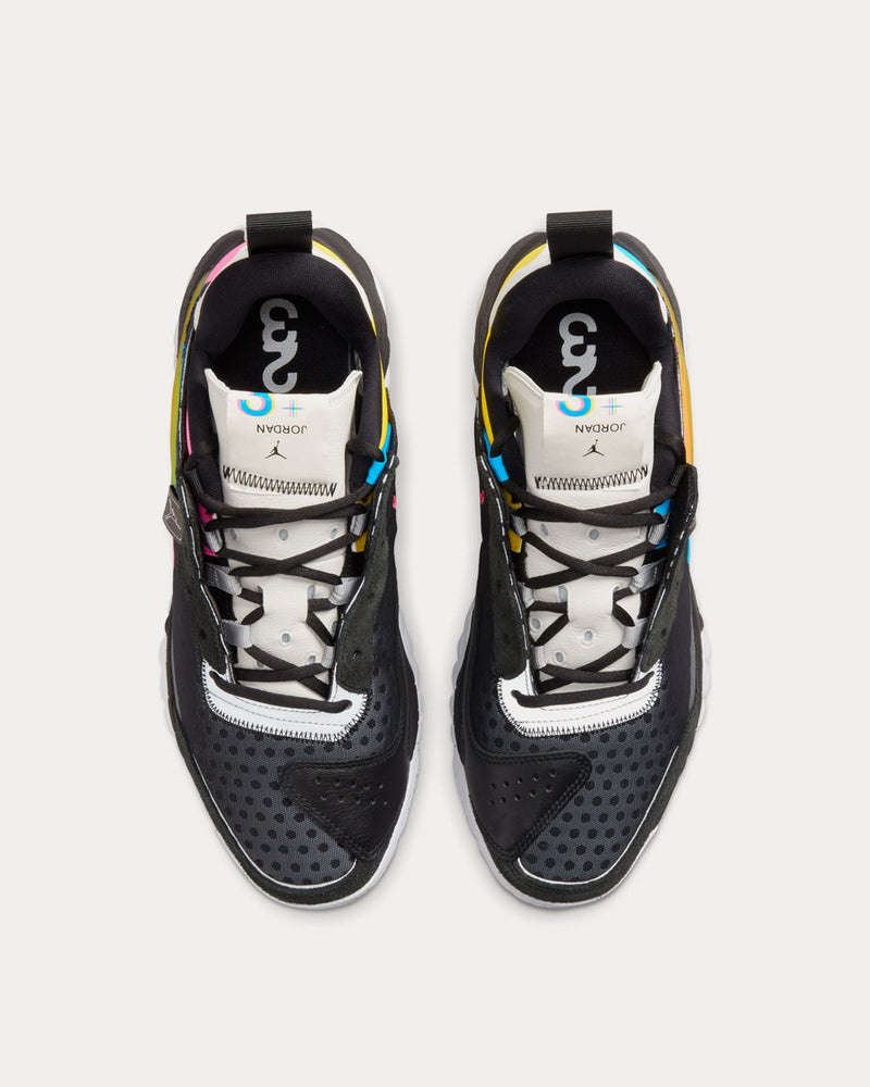 Jordan Delta 2 Black / White / Blue Hero / Pink Blast Low Top Sneakers - 2