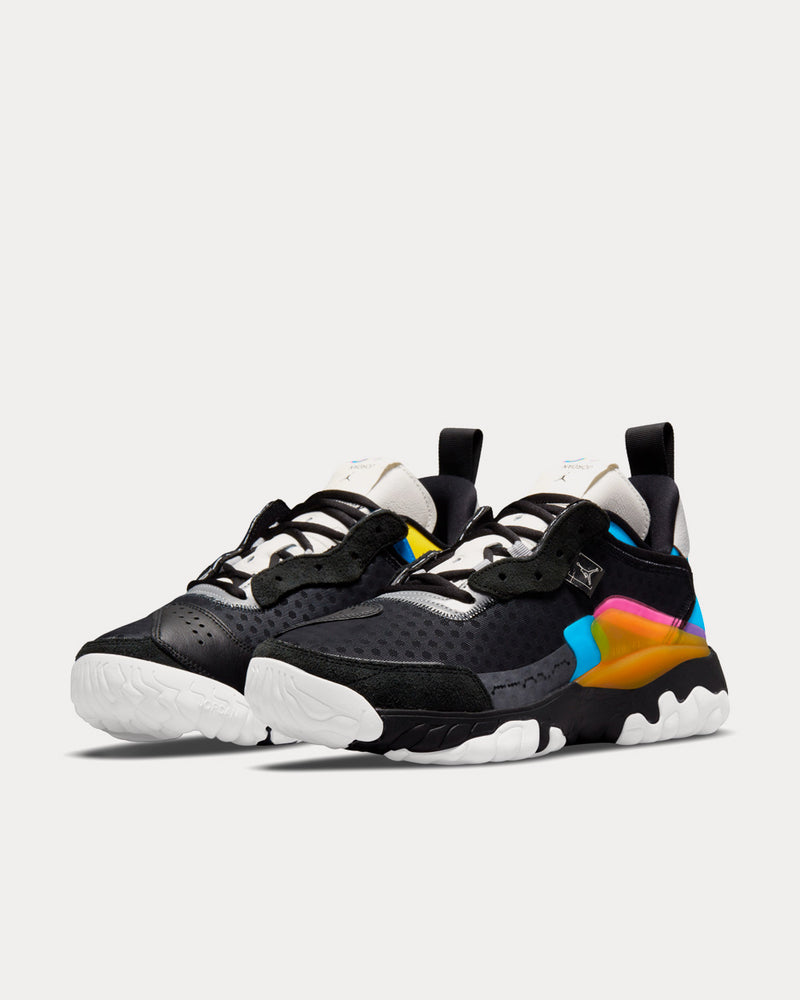 Jordan Delta 2 Black / White / Blue Hero / Pink Blast Low Top Sneakers - 3