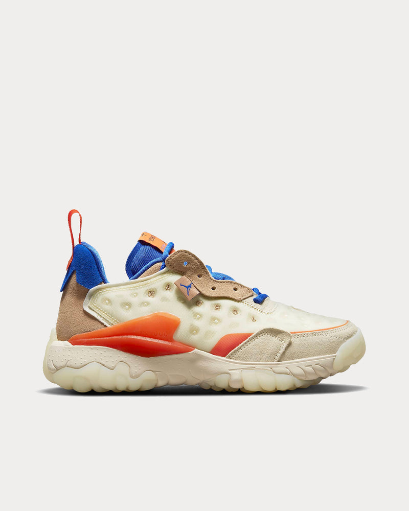 Jordan Delta 2 Coconut Milk / Hemp / Orange / Hyper Royal Low Top Sneakers - 1