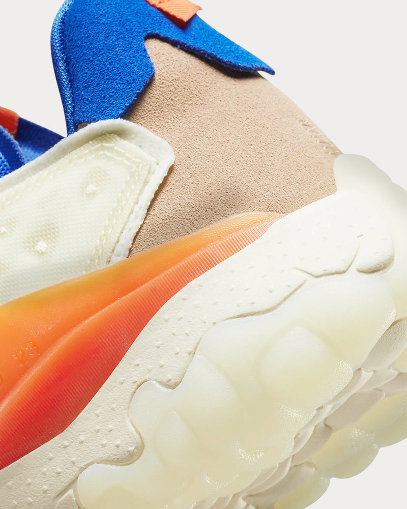 Jordan Delta 2 Coconut Milk / Hemp / Orange / Hyper Royal Low Top Sneakers - 6