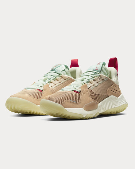 Jordan Delta Shimmer / Light Cream Low Top Sneakers - 2