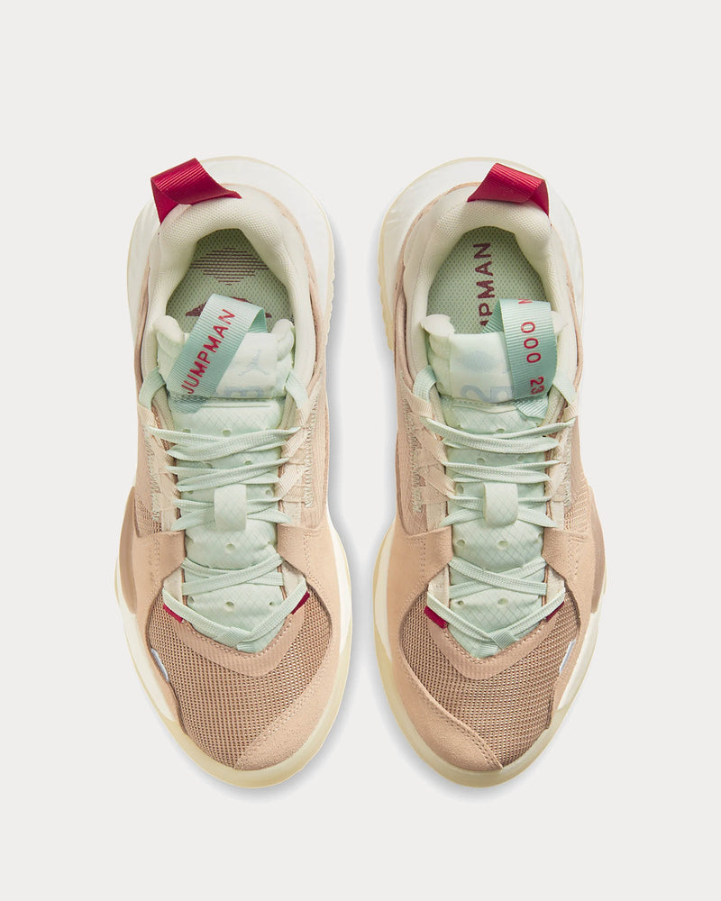 Jordan Delta Shimmer / Light Cream Low Top Sneakers - 3