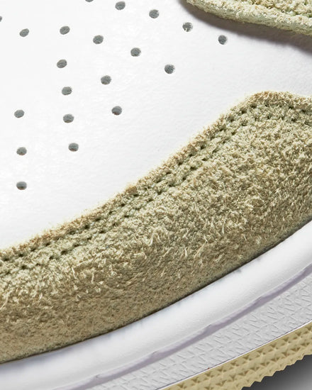Jordan Air Jordan 1 Zoom Air CMFT White / Grey / Olive High Top Sneakers - 5