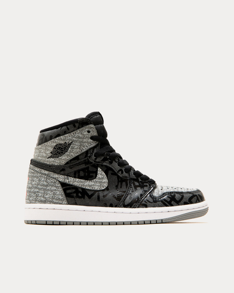 Air jordan 1 on sale retro high premium black
