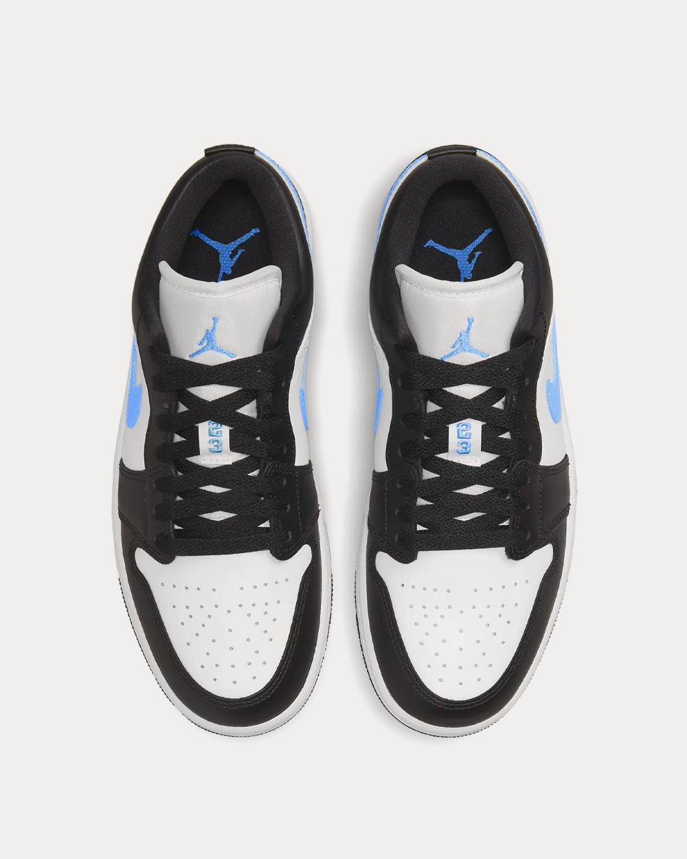 Jordan 1s blue black and white hotsell