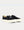 Embroidered Suede Black Slip On Sneakers