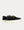 Embroidered Suede Black Slip On Sneakers
