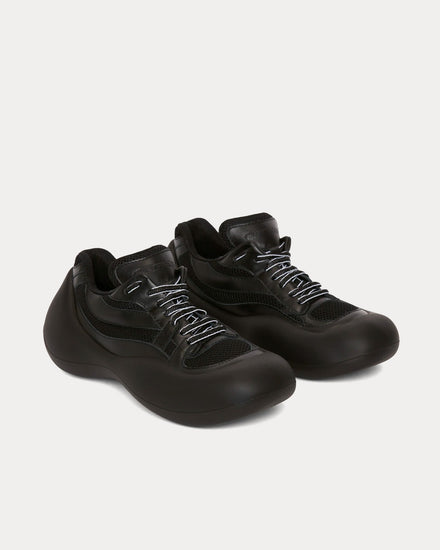 JW Anderson Bumper-Hike Black Low Top Sneakers - 3