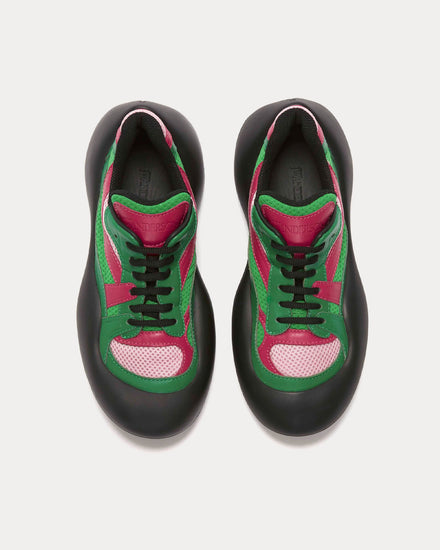 JW Anderson Bumper-Hike Black / Multi Low Top Sneakers - 2