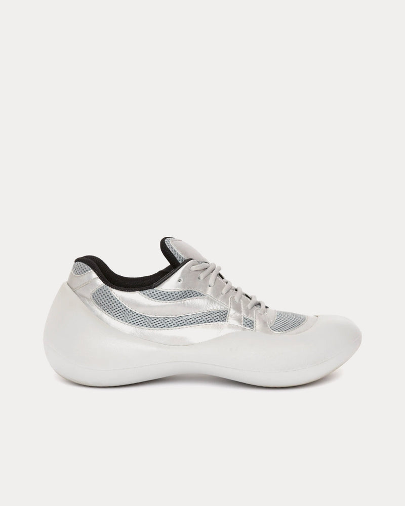 JW Anderson Bumper-Hike Silver / Grey Low Top Sneakers - 1