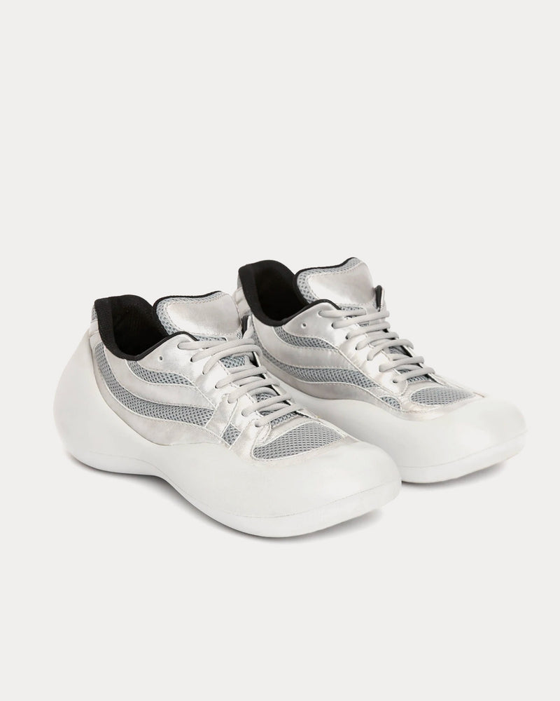 JW Anderson Bumper-Hike Silver / Grey Low Top Sneakers - 3