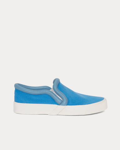 JW Anderson Bumper-Tube Canvas Blue / Lilac Slip On Sneakers