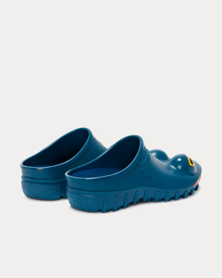 JW Anderson x Wellipets Frog Loafer Blue Slip Ons - 4