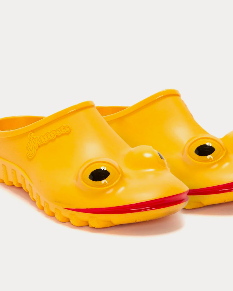 JW Anderson x Wellipets Frog Loafer Yellow Slip Ons - 5