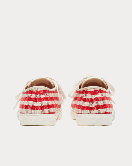 Kate Spade Vale Gingham Lava Falls Low Top Sneakers - 4