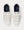 Audrey White / Blue Low Top Sneakers