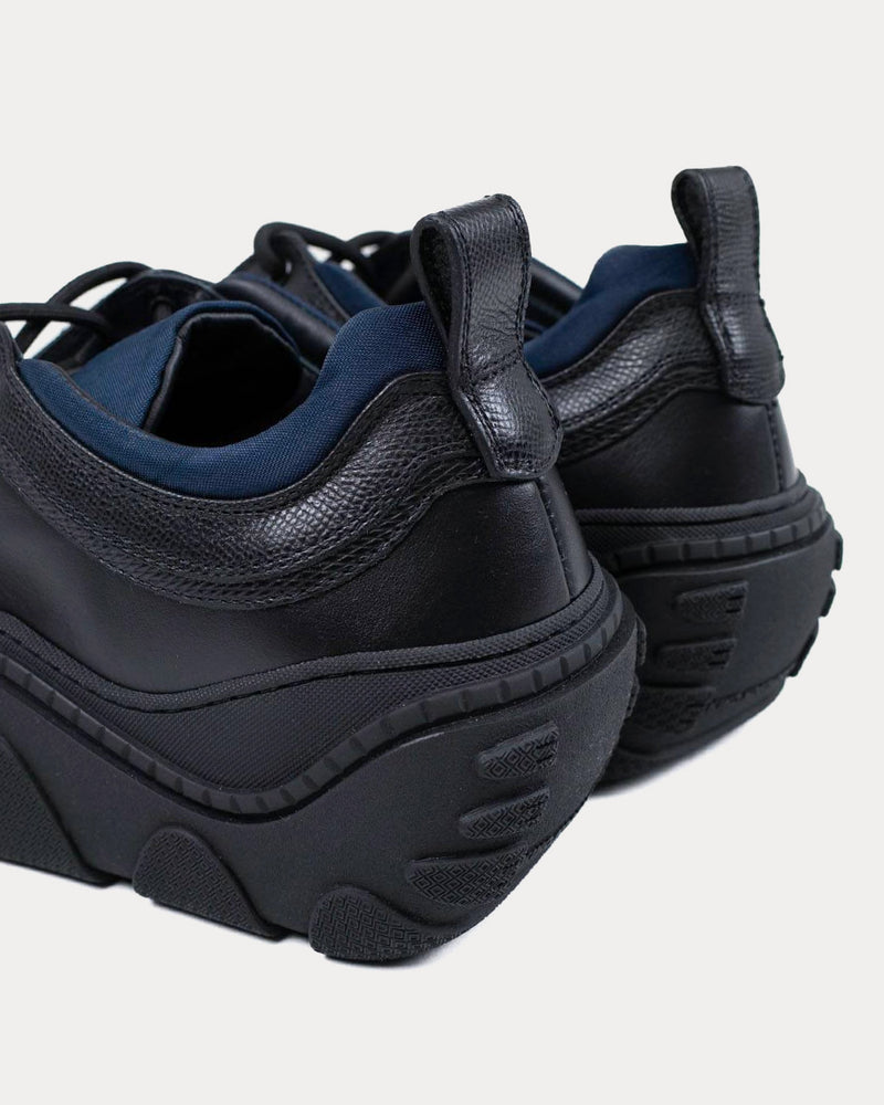 Kiko Kostadinov Men's Tonkin Lace Up Nero Low Top Sneakers