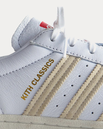 Adidas x Kith Unisex Kith for TaylorMade Superstar White / Red Low Top Sneakers Adidas x Kith Unisex Kith for TaylorMade Superstar White / Red Low Top Sneakers