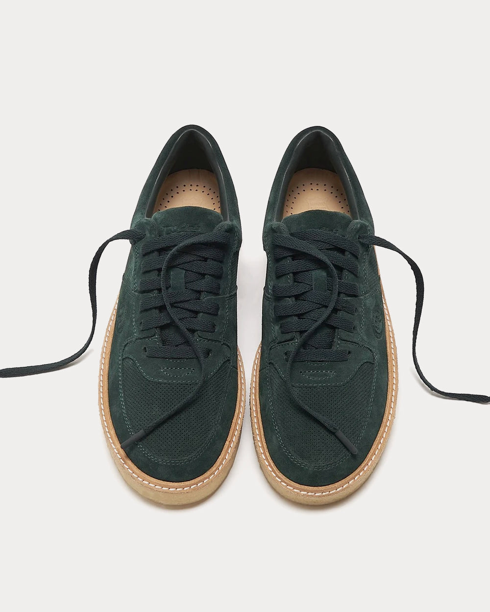 Clarks x Kith - Lockhill Suede Dark Teal Low Top Sneakers