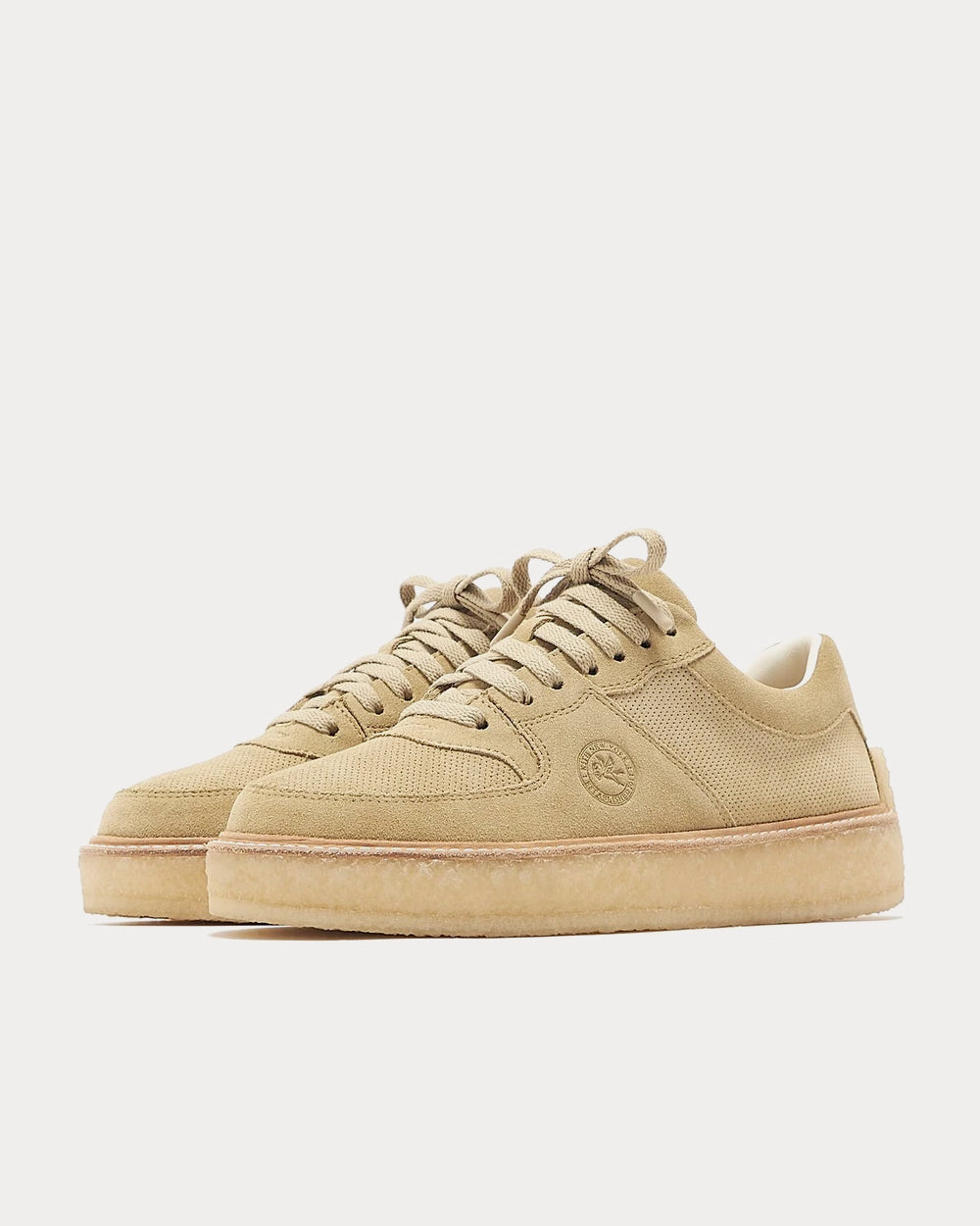Clarks x Kith - Lockhill Suede Maple Low Top Sneakers
