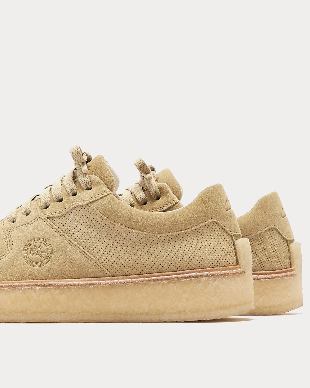 Clarks x Kith - Lockhill Suede Maple Low Top Sneakers